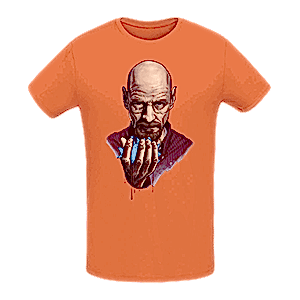 Оранжевая футболка